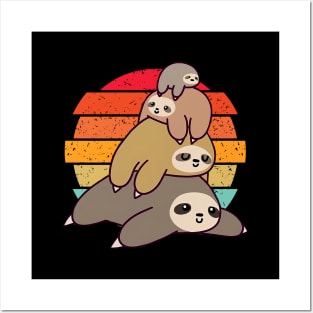 Sloth Stack Posters and Art